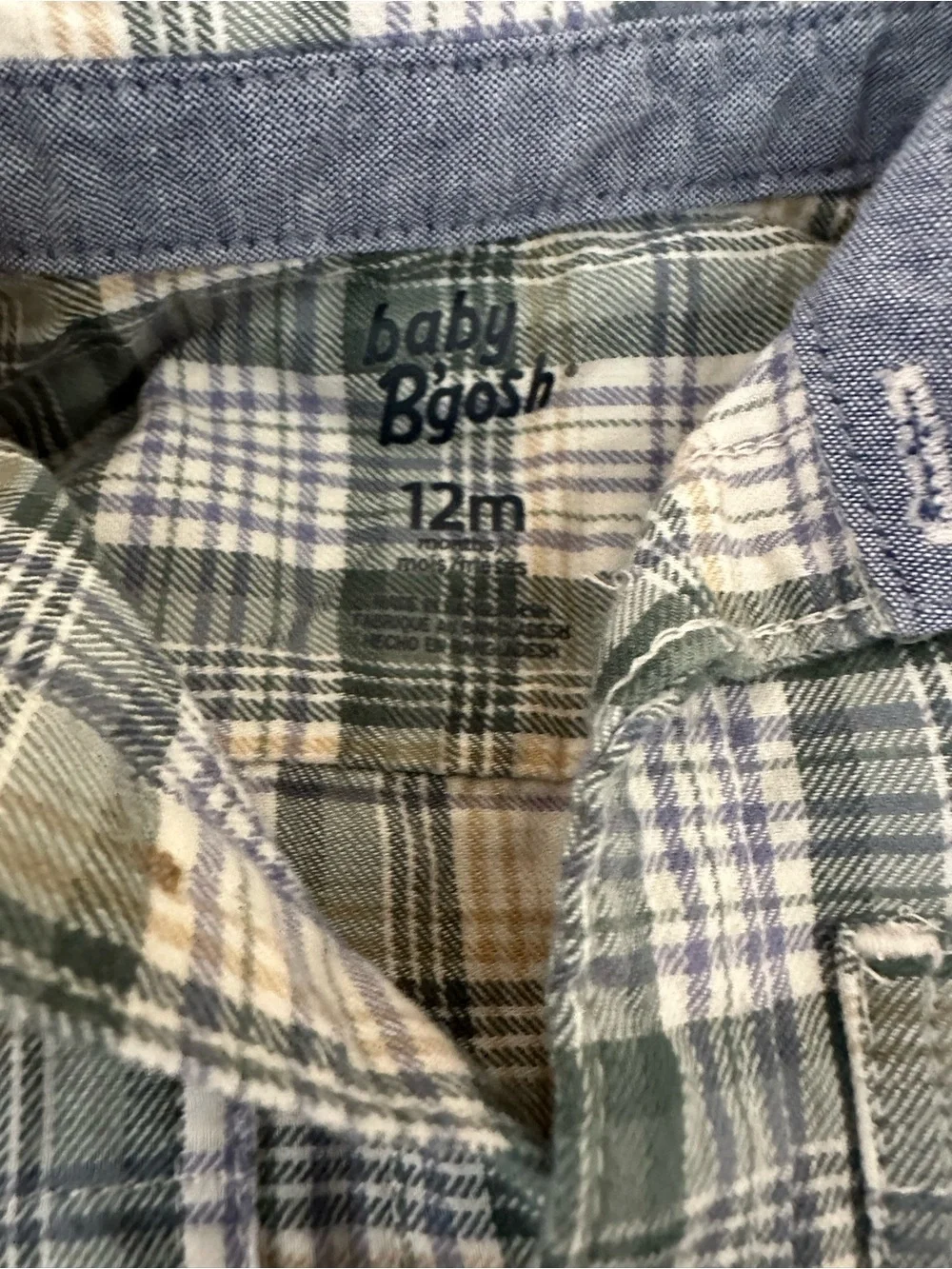 Assorted Boys 7 Piece Bundle. 12 Months.
